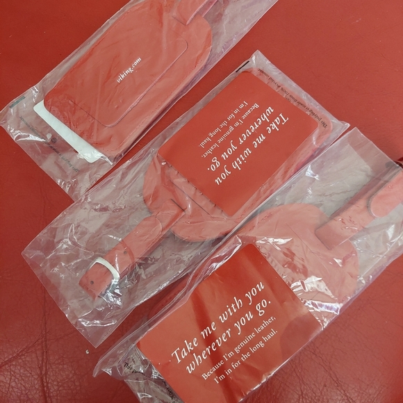 Lot Of 3 NEW LUGGAGE TAGS Curise LINE VACATION. (Bag D) - Picture 2 of 4